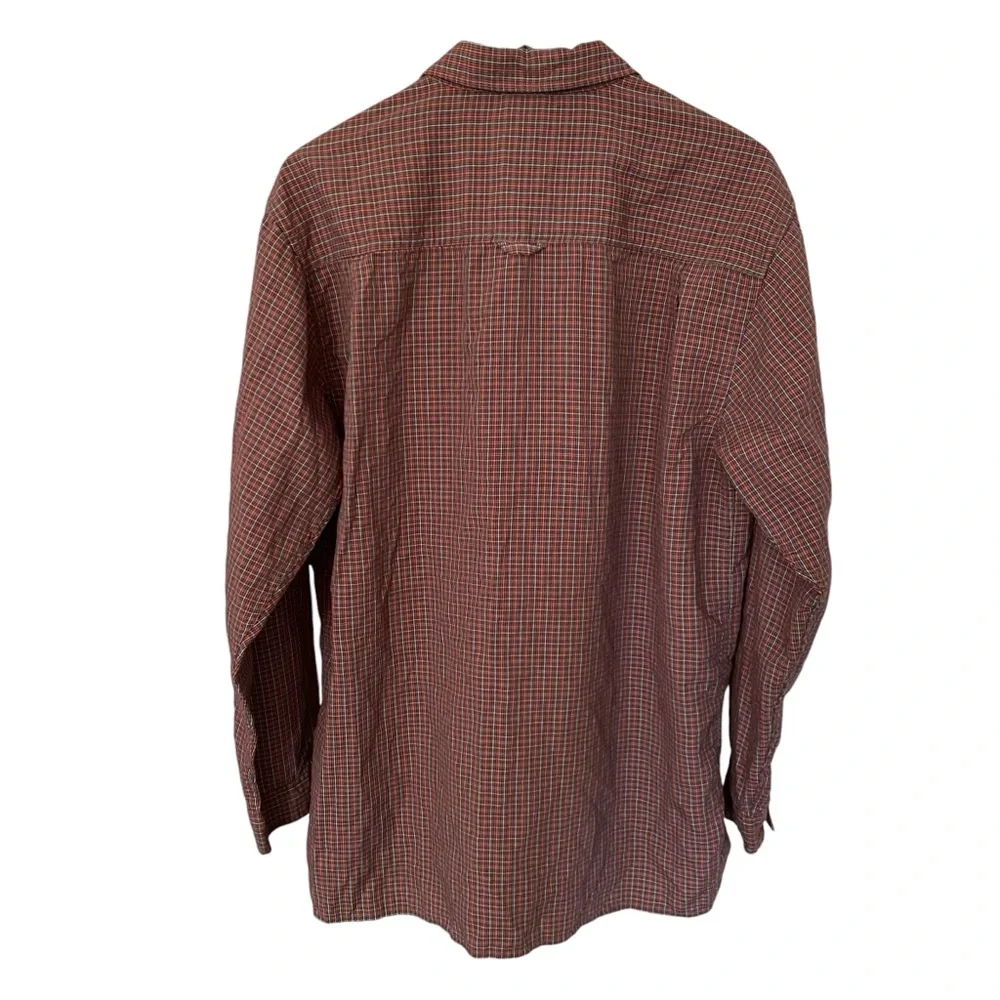 The North Face Men’s Plaid Long Sleeve Button Down Shirt Size Large